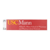 USC Trojans Cardinal Alfred E. Mann School of Pharmacy Decal